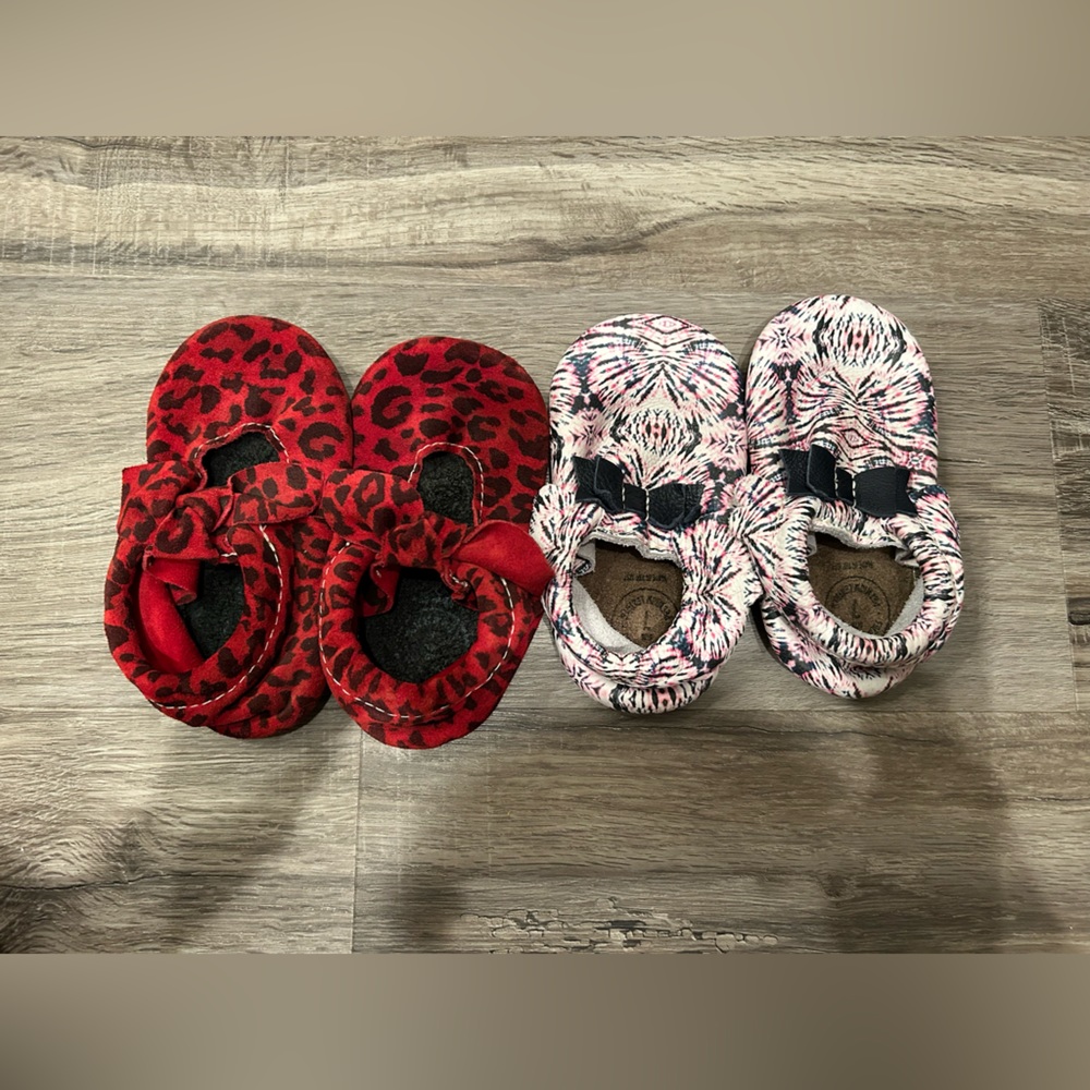 Slip on moccasins shoes size 7